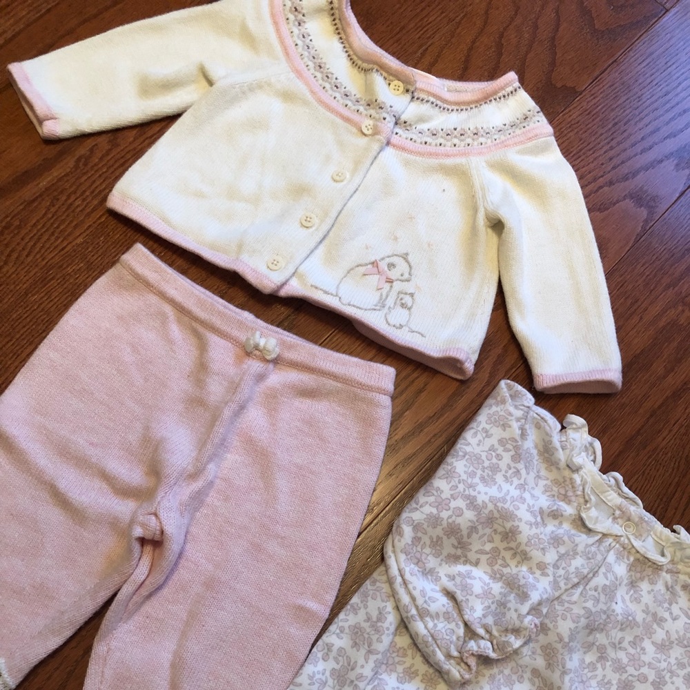 Janie and Jack Sweater set with indie cy33